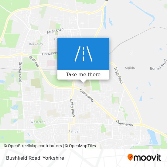 Bushfield Road map