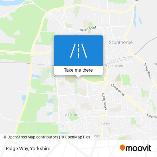 Ridge Way map