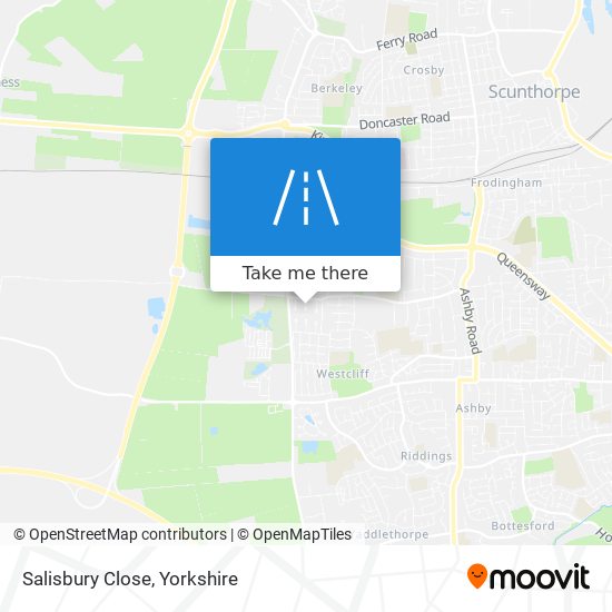 Salisbury Close map