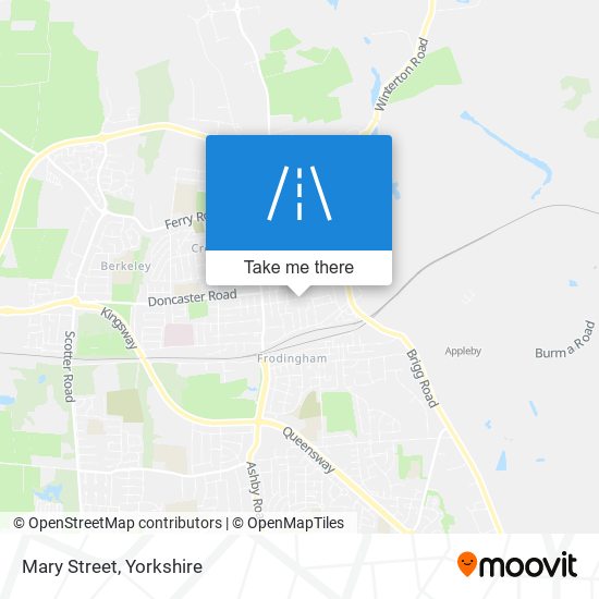 Mary Street map