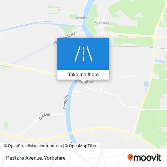 Pasture Avenue map