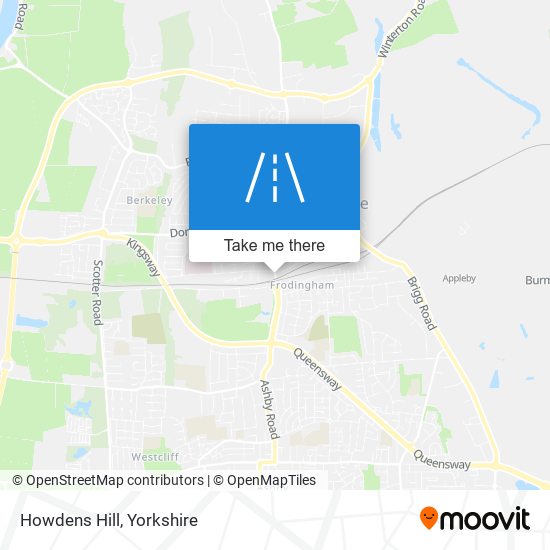 Howdens Hill map