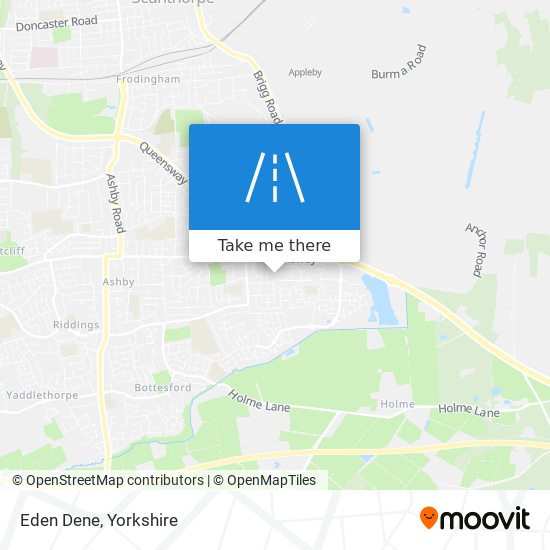 Eden Dene map