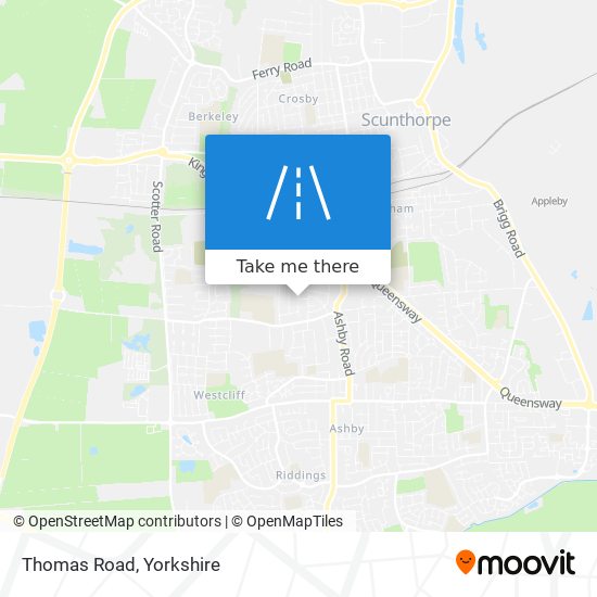 Thomas Road map