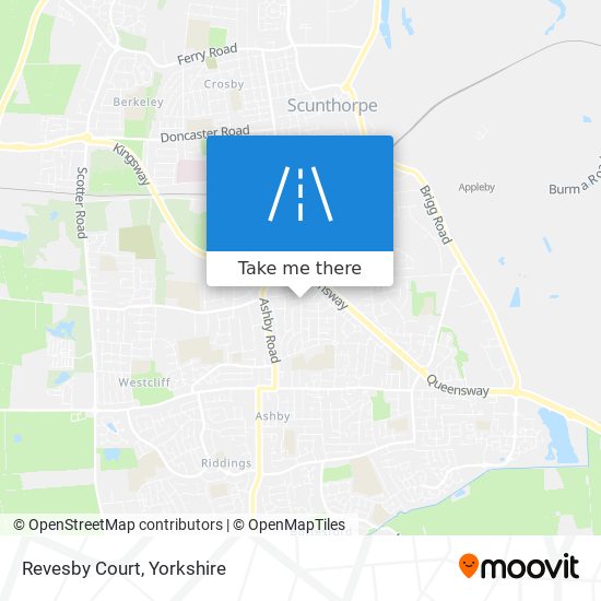Revesby Court map