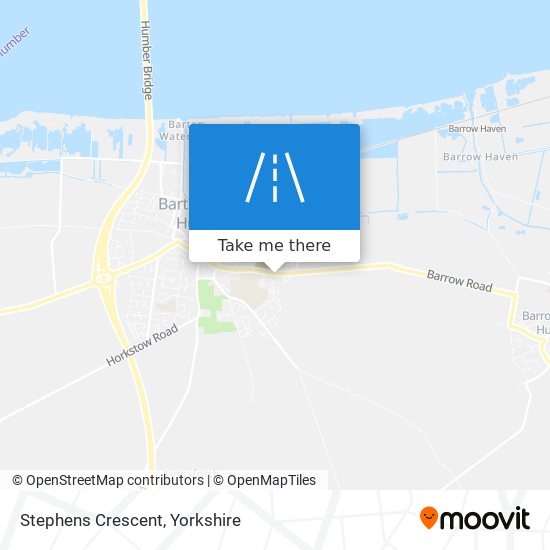 Stephens Crescent map