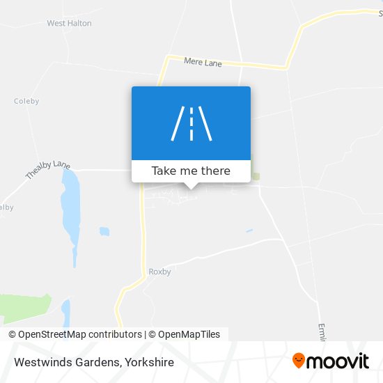 Westwinds Gardens map