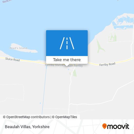 Beaulah Villas map