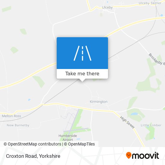 Croxton Road map