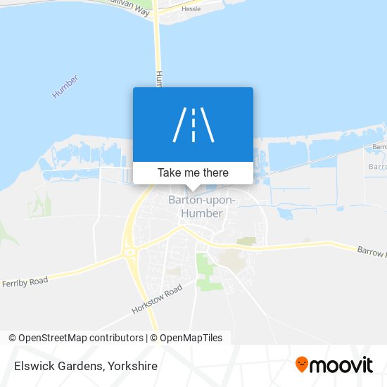 Elswick Gardens map