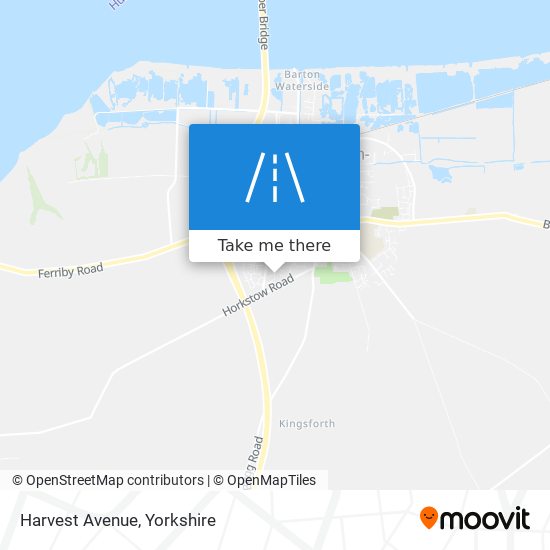 Harvest Avenue map