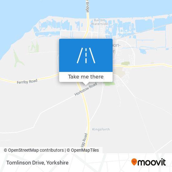 Tomlinson Drive map