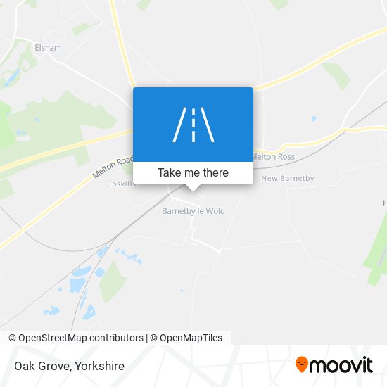 Oak Grove map