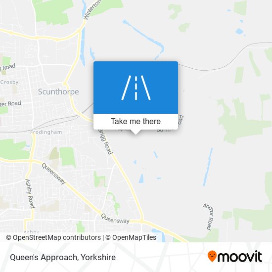 Queen's Approach map