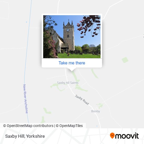 Saxby Hill map