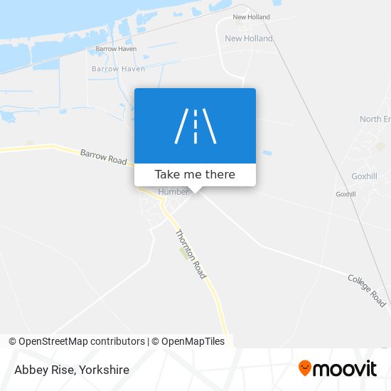 Abbey Rise map