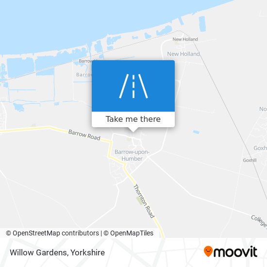 Willow Gardens map