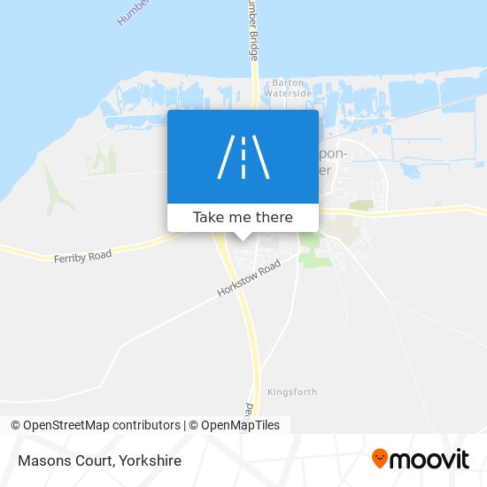 Masons Court map
