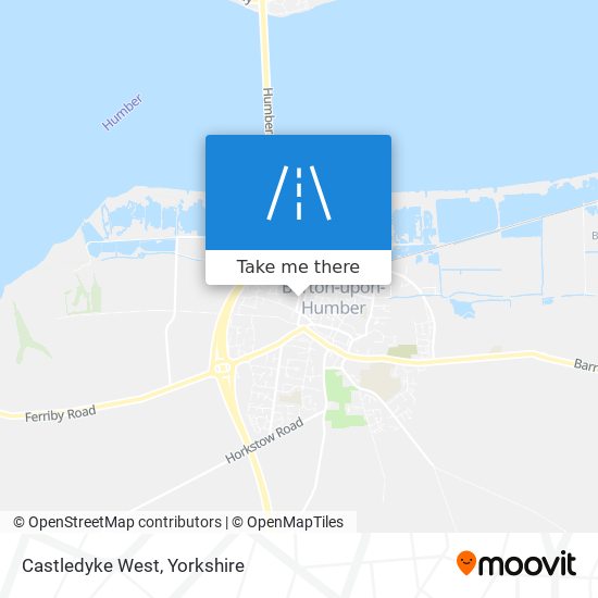 Castledyke West map