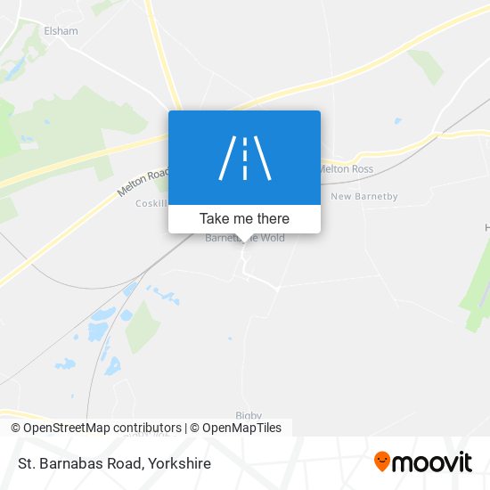 St. Barnabas Road map