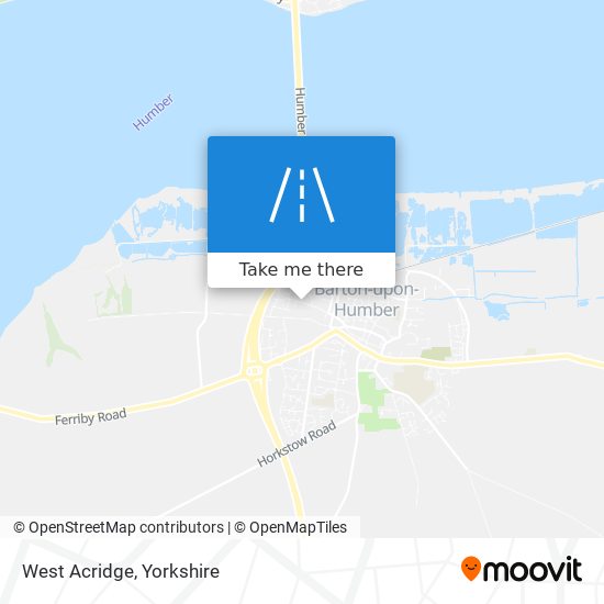 West Acridge map