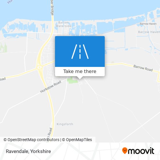 Ravendale map
