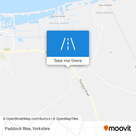 Paddock Rise map