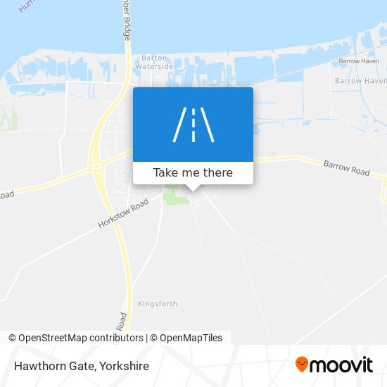 Hawthorn Gate map
