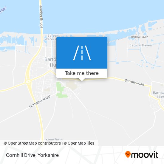Cornhill Drive map