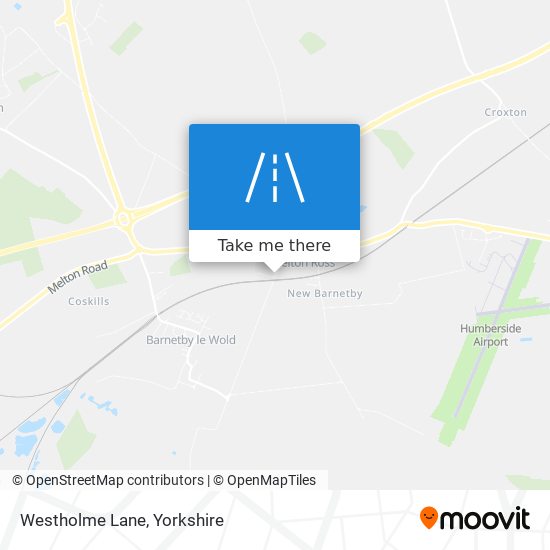 Westholme Lane map