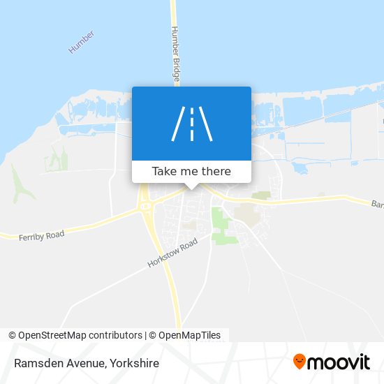 Ramsden Avenue map
