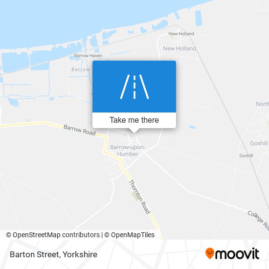 Barton Street map