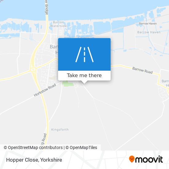 Hopper Close map