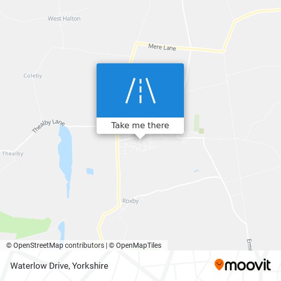 Waterlow Drive map