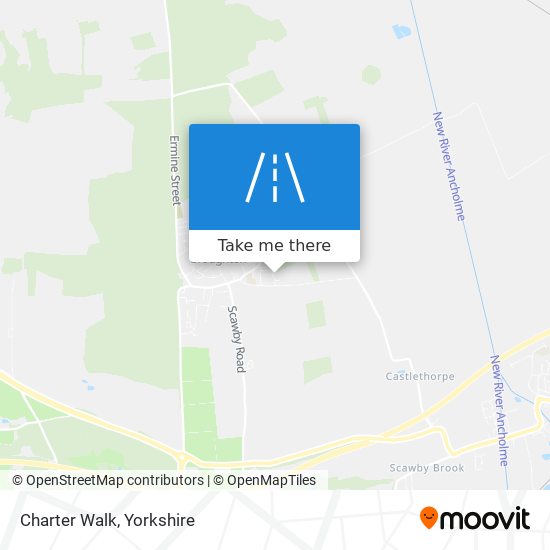 Charter Walk map