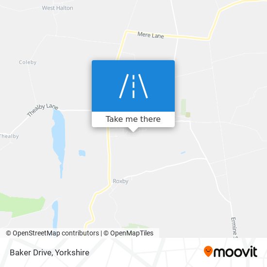 Baker Drive map