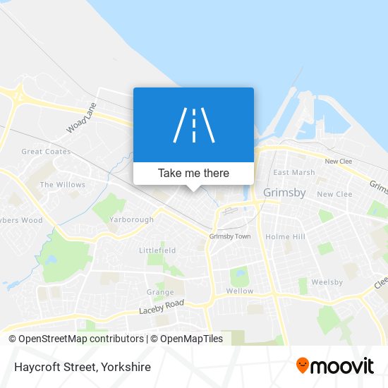 Haycroft Street map