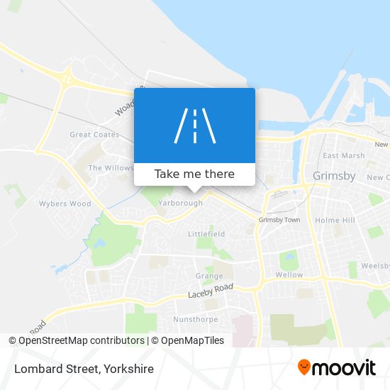 Lombard Street map
