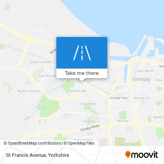 St Francis Avenue map