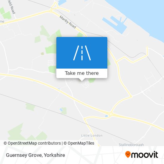 Guernsey Grove map