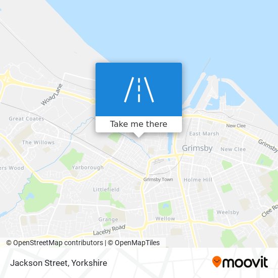 Jackson Street map
