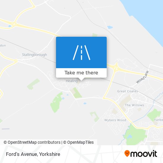 Ford's Avenue map