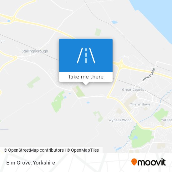 Elm Grove map