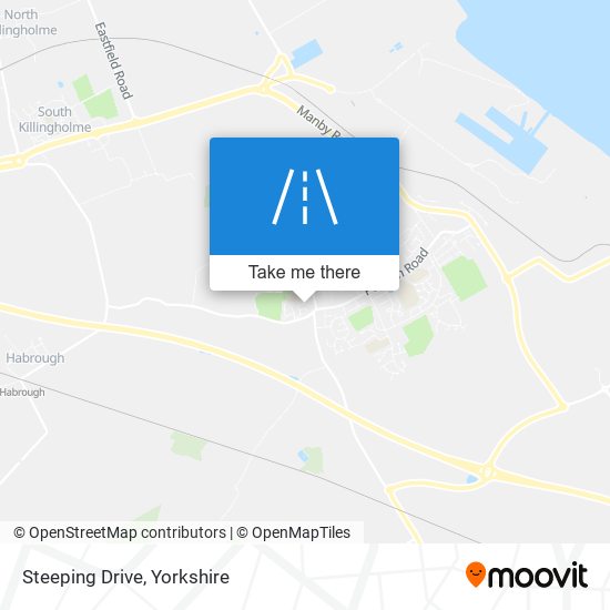 Steeping Drive map