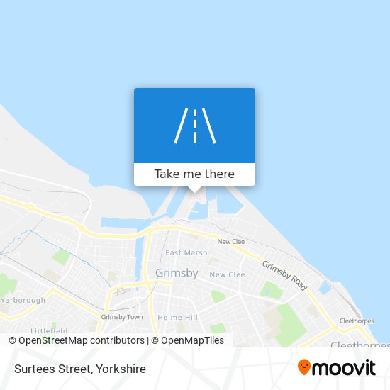 Surtees Street map