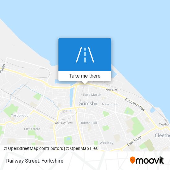 Railway Street map