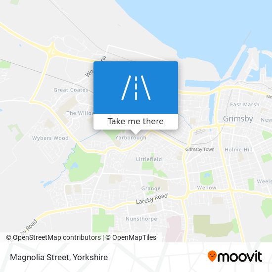 Magnolia Street map