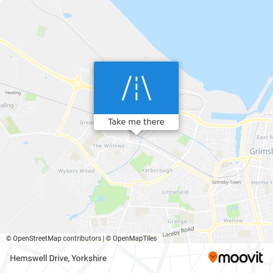 Hemswell Drive map