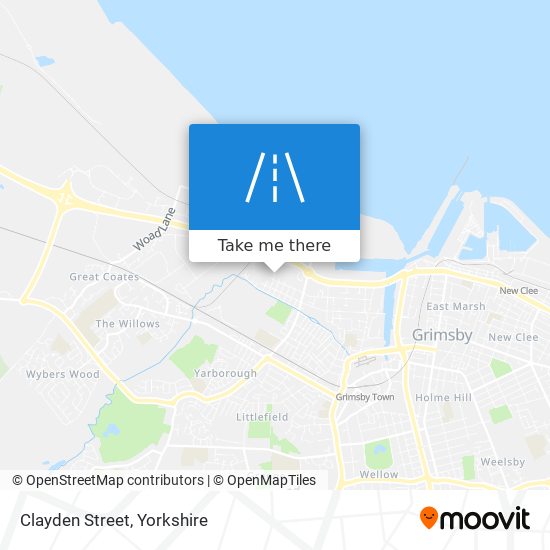 Clayden Street map
