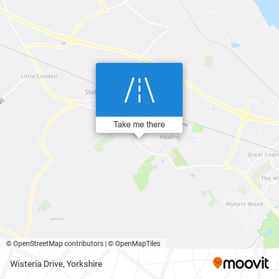 Wisteria Drive map